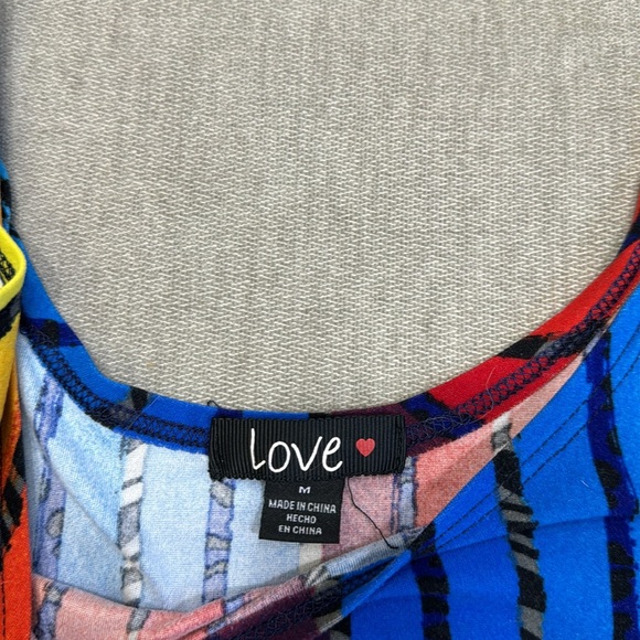 Rainbow Striped Crop Top - Picture 3 of 4